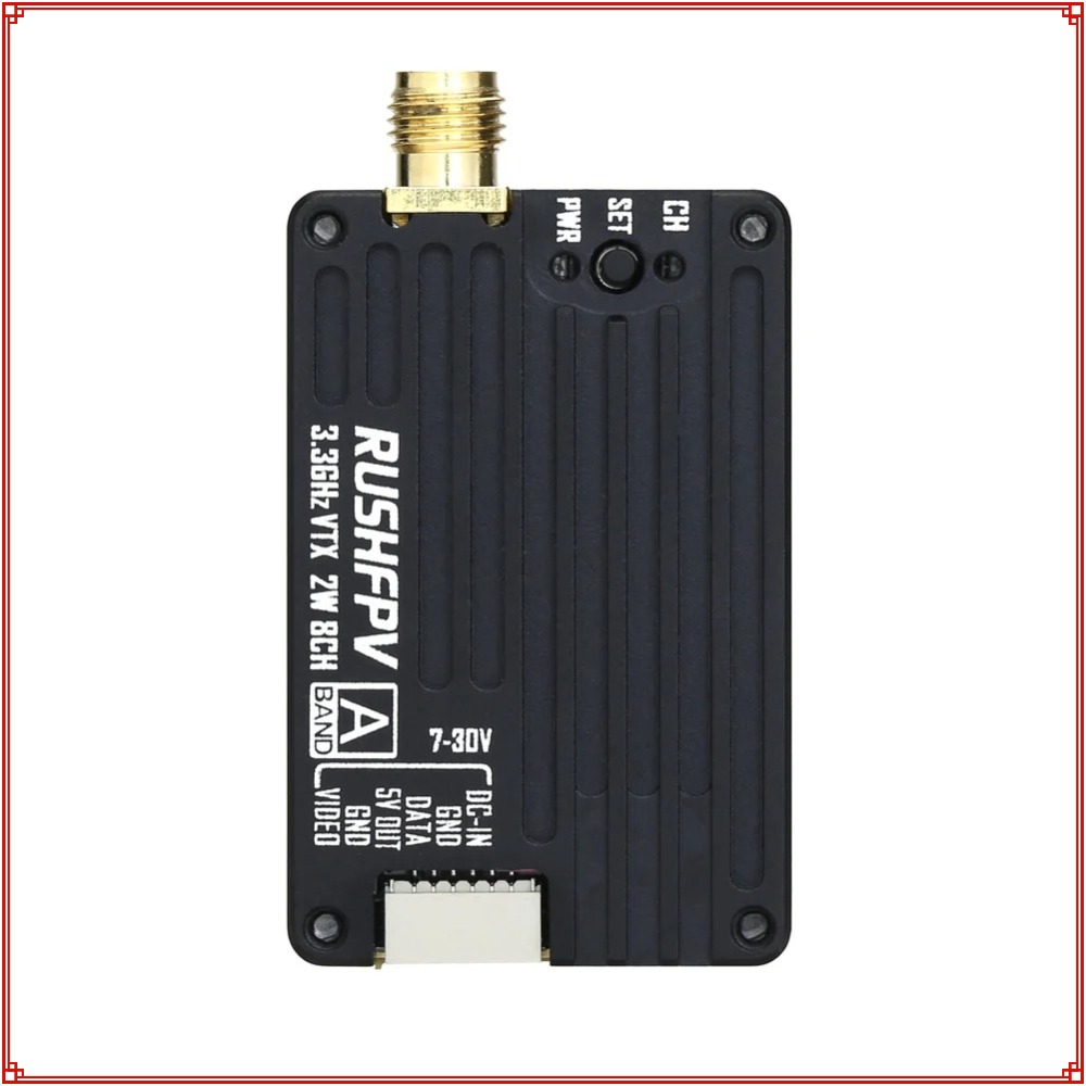 2026 New RUSHFPV 3.3G 2W VTX T - đánh giá và giá Drone Transmitter