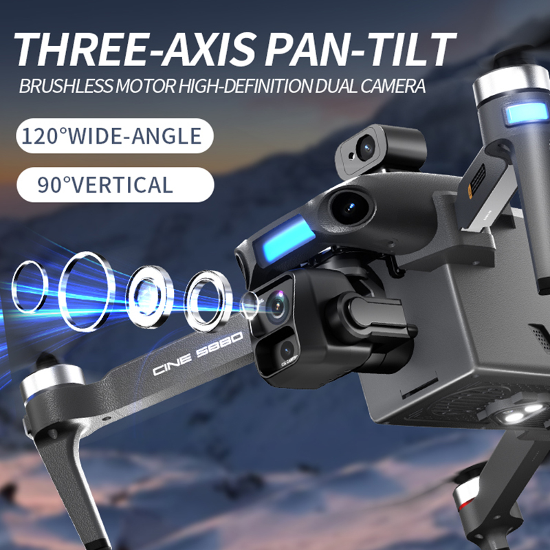 2026 New 8K Dual Camera Drone  - đánh giá và giá Drone Gimbal