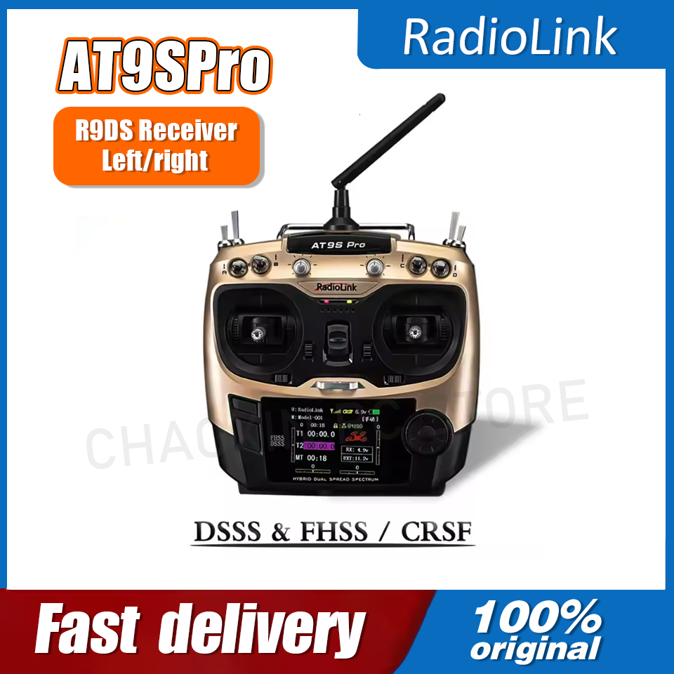 Radiolink AT9SPro 12CH 2.4G DS - đánh giá và giá Drone Transmitter