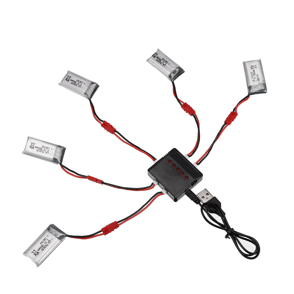3.7V 380mAh Lipo Battery With  - đánh giá và giá Drone Charger