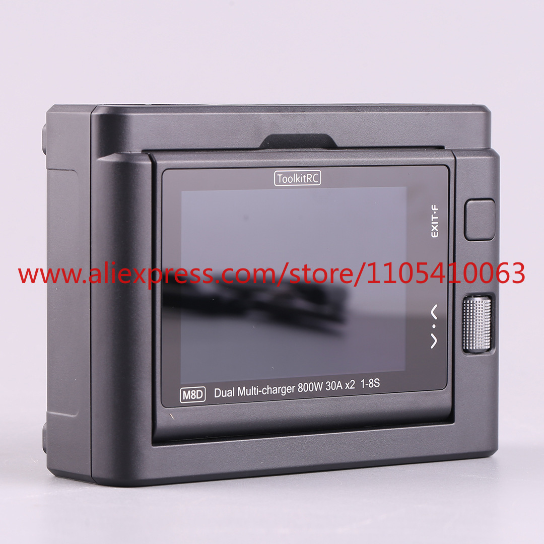 1Pcs ToolkitRC M8D touch scree - đánh giá và giá Drone Charger